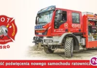 Poświęcenie nowego samochodu ratowniczo-gaśniczego - zdjęcie główne