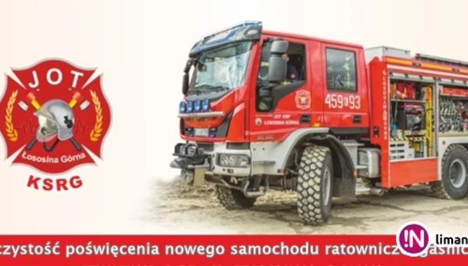 Poświęcenie nowego samochodu ratowniczo-gaśniczego - zdjęcie 1