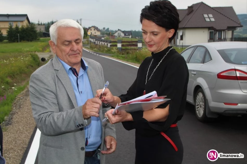 Dobiegła końca przebudowa drogi Męcina –Działy-Pisarzowa - zdjęcie 2