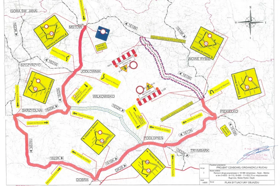 Czasowe zamknięcie drogi - prace potrwają kilka dni - zdjęcie 2