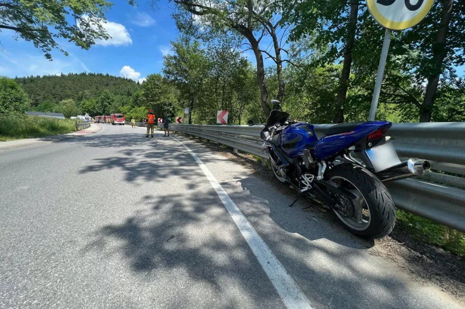 24-letni motocyklista zmarł w szpitalu - zdjęcie 3