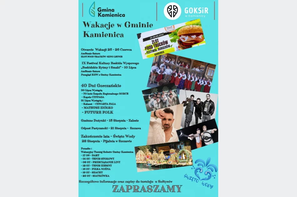 Znany kalendarz wakacyjnych imprez w gminie - zdjęcie 2