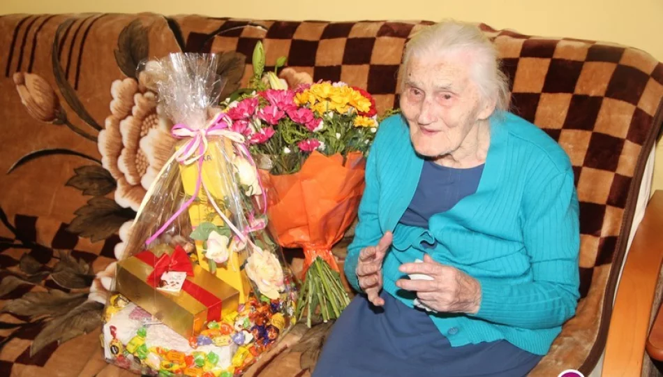 Najstarsza mieszkanka gminy świętowała 104 urodziny! - zdjęcie 1
