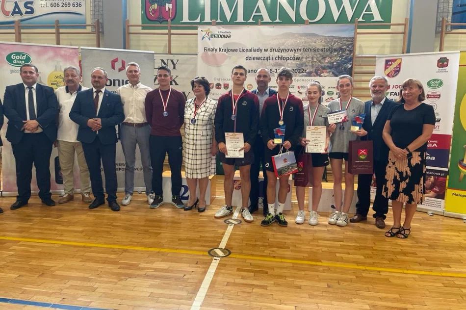 Mistrzostwa Polski szkół średnich: medalowy sukces limanowskiej szkoły - zdjęcie 3