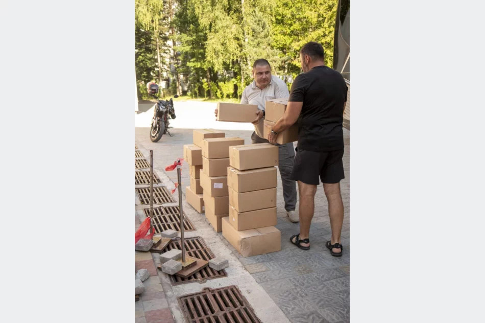 Kolejny raz pomoc humanitarna wyruszyła do Miasta Truskawiec - zdjęcie 6