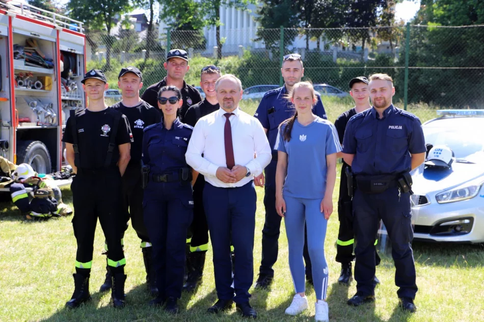 Piknik sympatyków oraz członków Klubu Sportowego Shinkyokushin Stara Wieś - zdjęcie 4