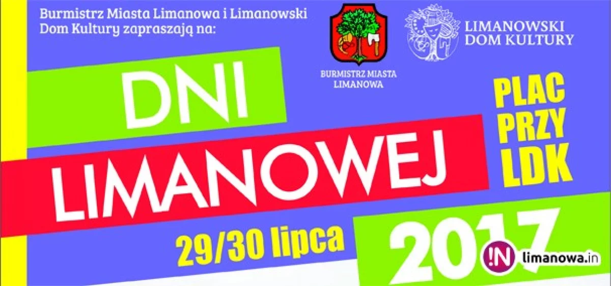 Dni Limanowej 29-30 lipca 2017