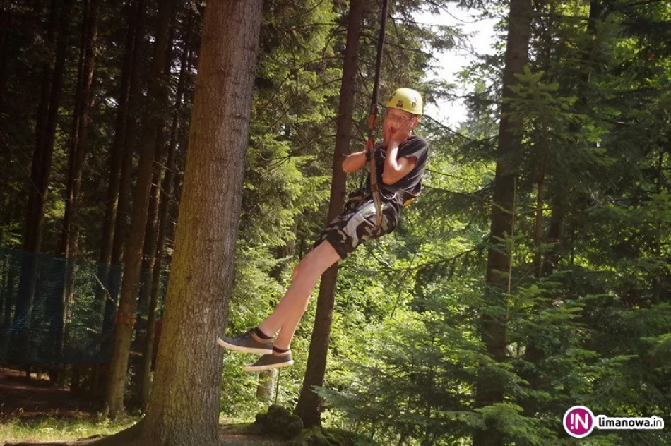 Dzień pełen wrażeń w parku linowym w Rytrze! - zdjęcie 3