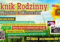 Piknik rodzinny w Wysokiem już w najbliższą niedzielę! - zdjęcie główne