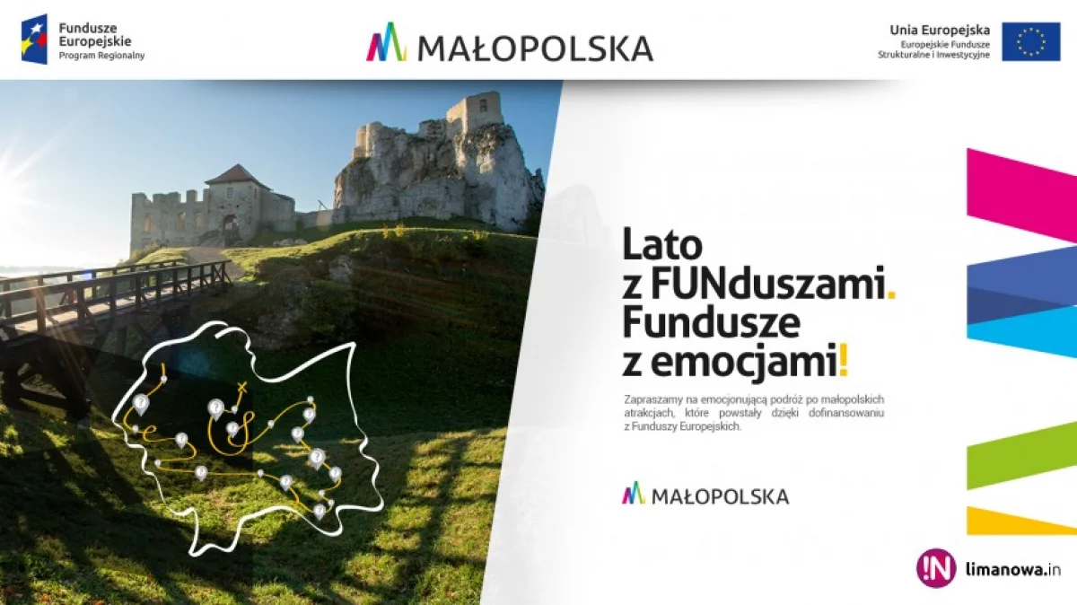 Lato z FUNduszami – do wygrania wejściówki do małopolskich atrakcji