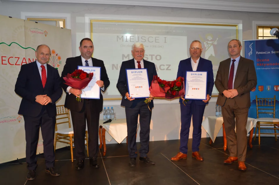  Miasto Limanowa kolejny raz na podium w Ocenie Aktywności Gmin Subregionu Sądeckiego - zdjęcie 2