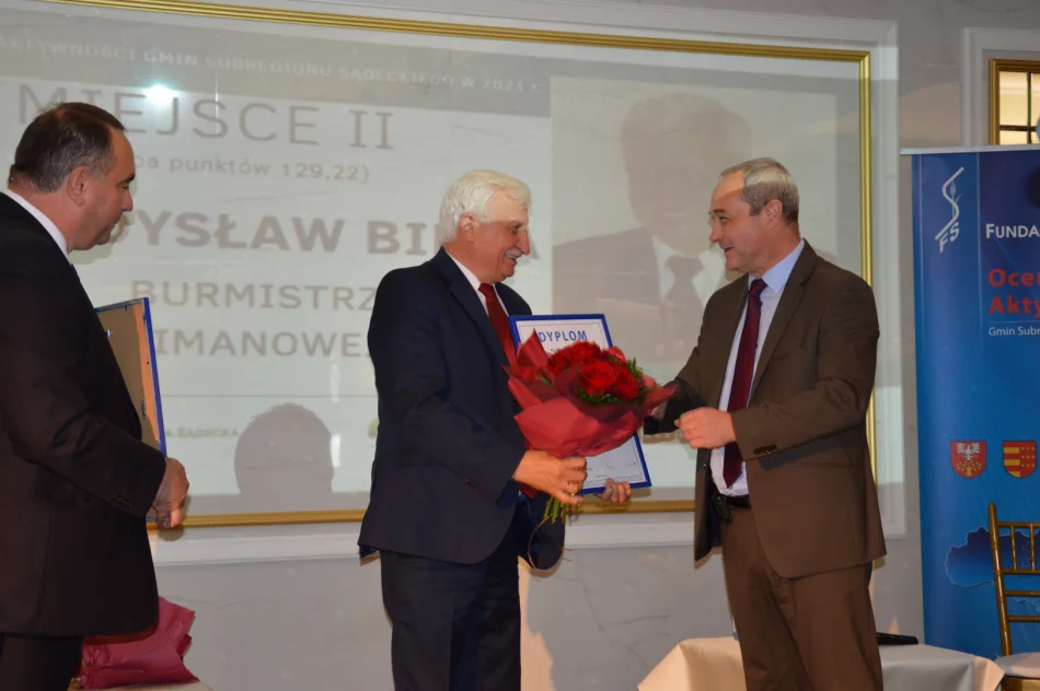  Miasto Limanowa kolejny raz na podium w Ocenie Aktywności Gmin Subregionu Sądeckiego - zdjęcie 3