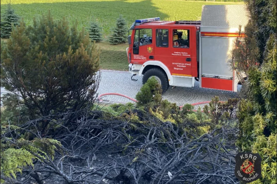 Przy kościele wybuchł pożar - zdjęcie 2