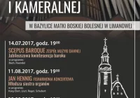 XX Letnie Koncerty Muzyki Organowej i Kameralnej - program - zdjęcie główne