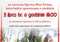 Lipcowa Msza Święta na Jabłońcu - zdjęcie główne