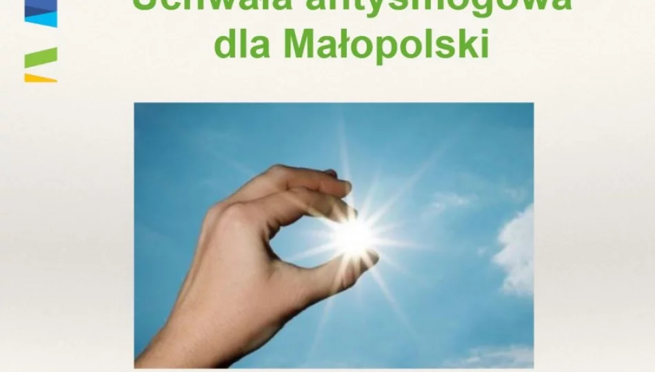 Od 1 lipca w całej Małopolsce zacznie obowiązywać tzw. uchwała antysmogowa - zdjęcie 1