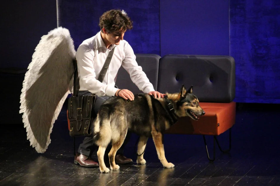 PREMIERA NOWEGO SPEKTAKLU pt.: „ZAŚWIATY, czyli CZY PIES MA DUSZĘ?” już za nami!  - zdjęcie 15