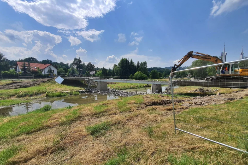 Trwa rozbiórka mostu - zdjęcie 10