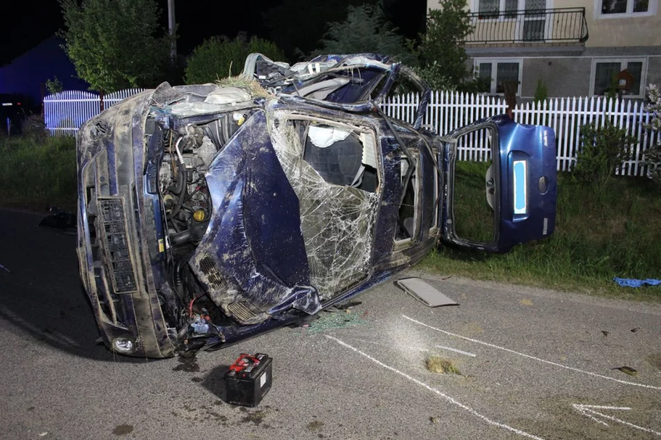 Tragiczny wypadek w powiecie gorlickim. Nie żyje 17-latka - zdjęcie 2