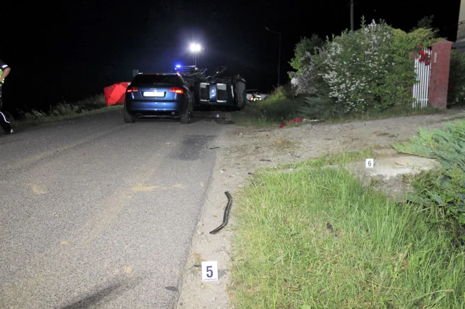 Tragiczny wypadek w powiecie gorlickim. Nie żyje 17-latka - zdjęcie 3