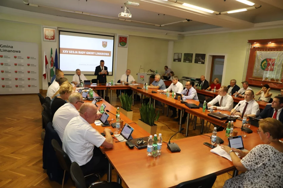 Jednogłośne absolutorium dla Wójta Gminy Limanowa Jana Skrzekuta - zdjęcie 5