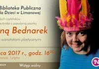 Justyna Bednarek w bibliotece - zdjęcie główne