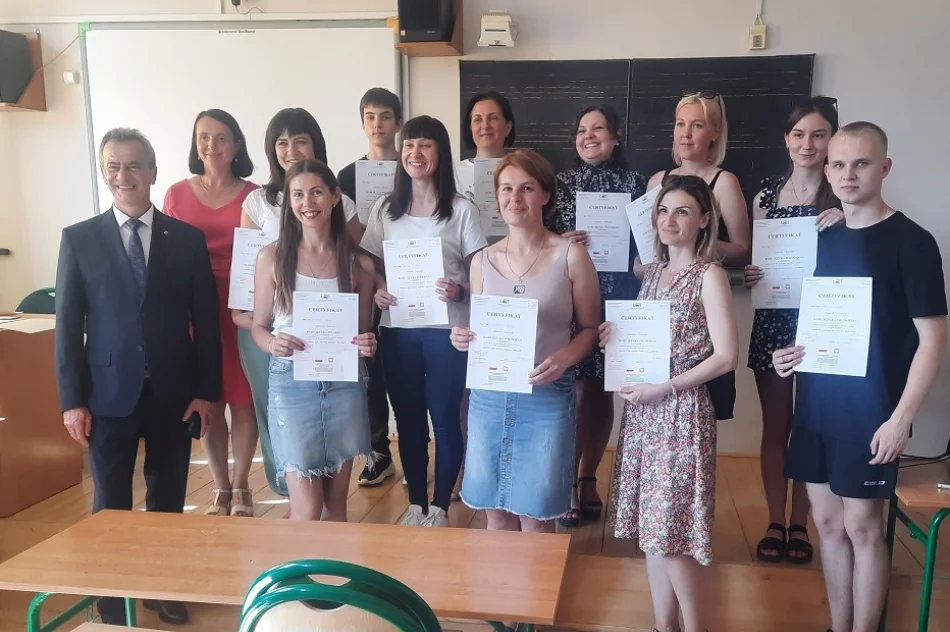 Zakończyły się lokalne lekcje polskiego dla uchodźców - zdjęcie 5