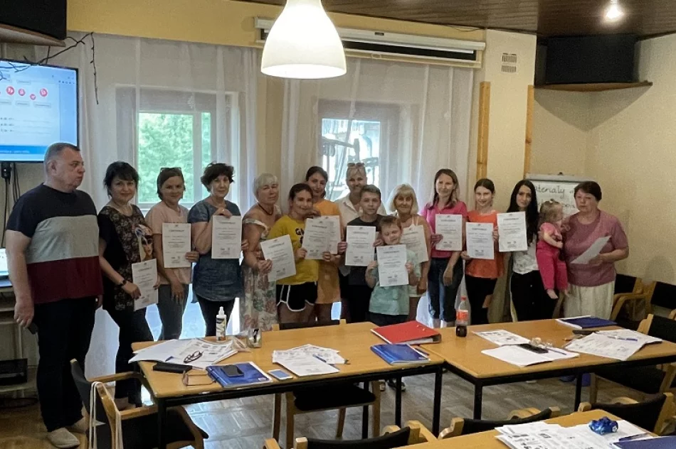 Zakończyły się lokalne lekcje polskiego dla uchodźców - zdjęcie 7