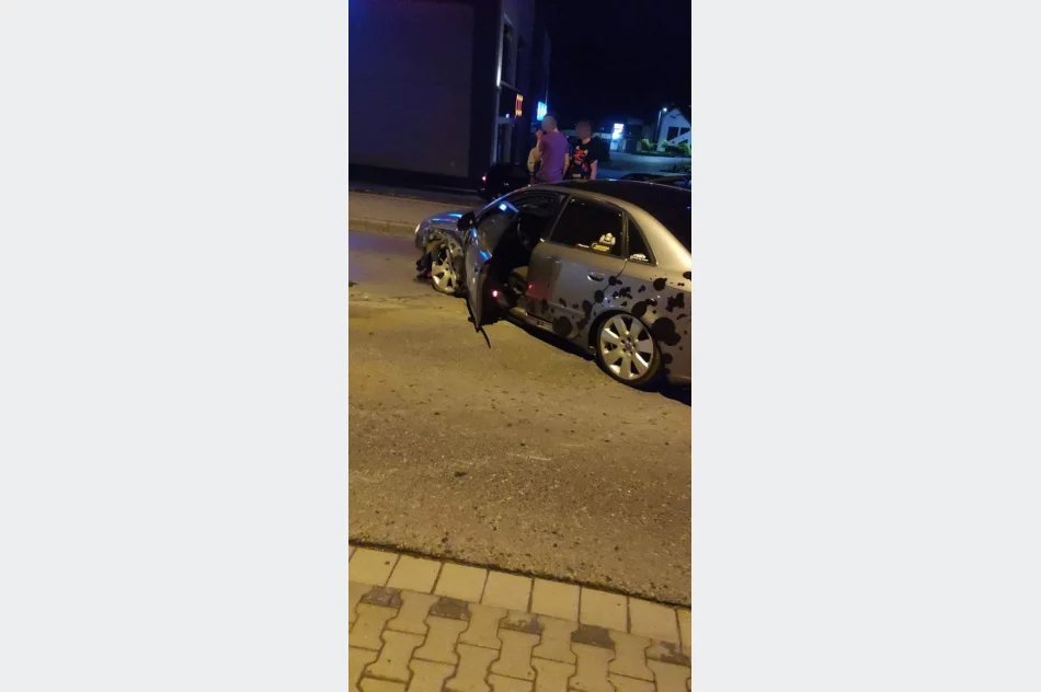 Groźnie wyglądające zderzenie dwóch aut - zdjęcie 3