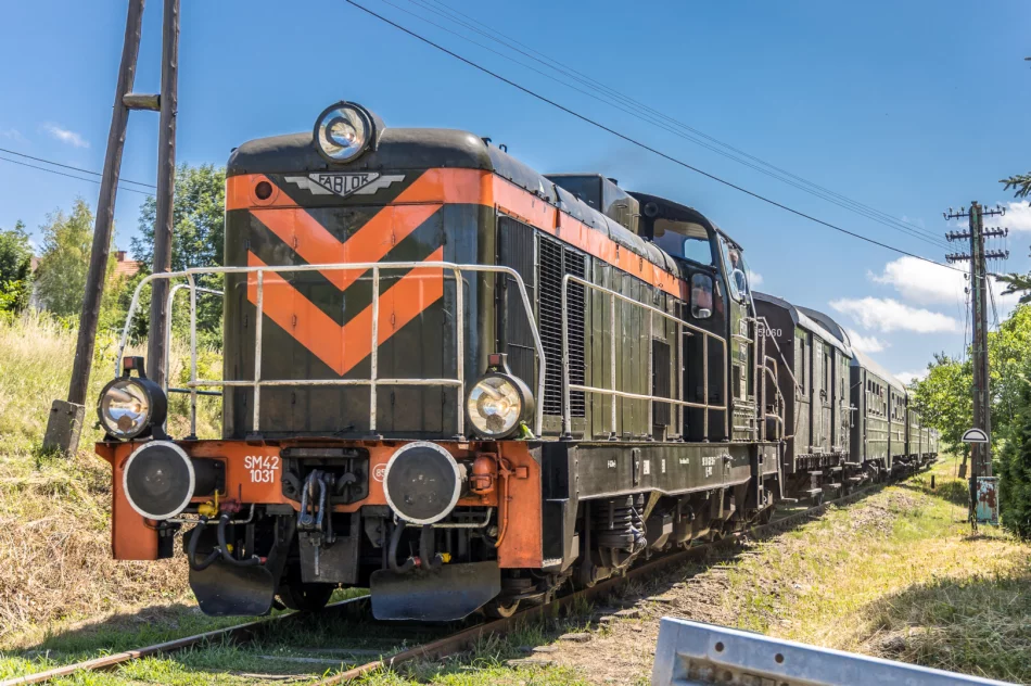 Pociąg retro na Limanowszczyźnie - zdjęcie 5