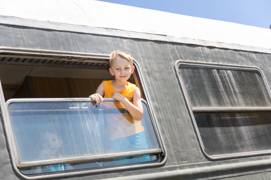 Pociąg retro na Limanowszczyźnie - zdjęcie 7