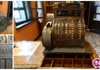 Zabytkowa kasa fiskalna dołączyła do wystawy 'Apteki mgr Klementyny Bączkowskiej' - zdjęcie główne