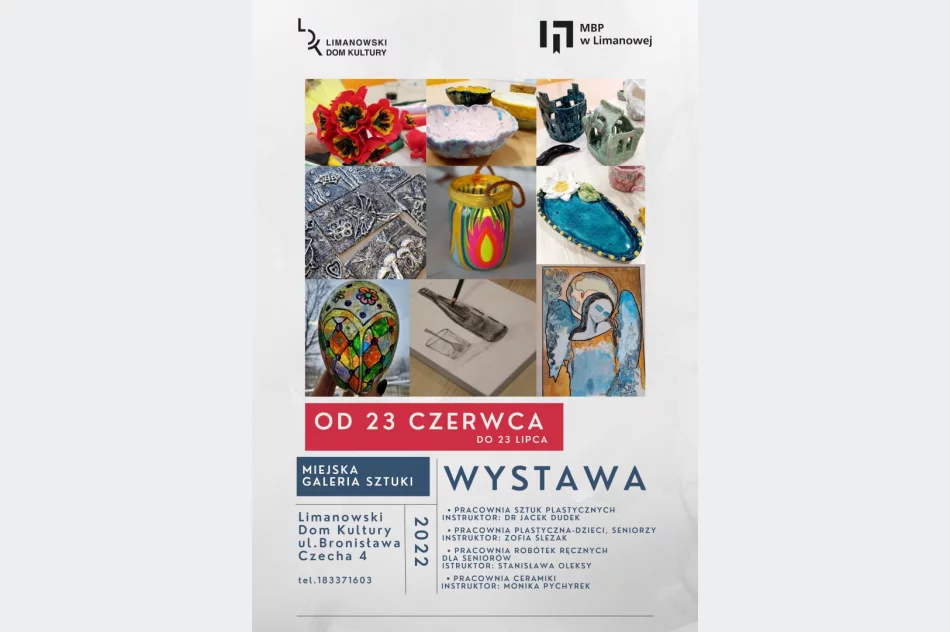 Prezentacja twórczości artystów lokalnych podczas Dni Limanowej 2022 - zdjęcie 2