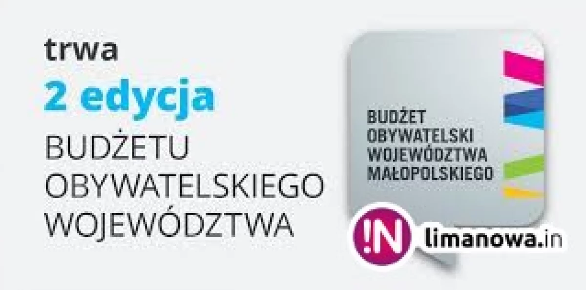 Druga edycja Budżetu Obywatelskiego Małopolski - jutro spotkanie