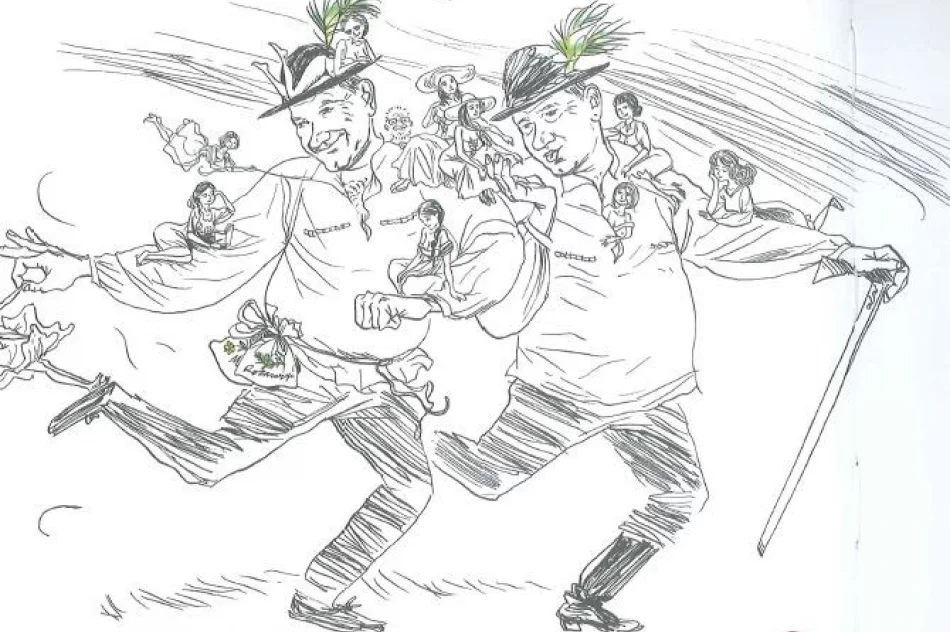 Władysław i Wojciech Raczek na 'Święcie Kowali' na Ukrainie - zdjęcie 2