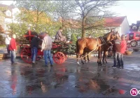 Pożar na limanowskim rynku - zdjęcie główne