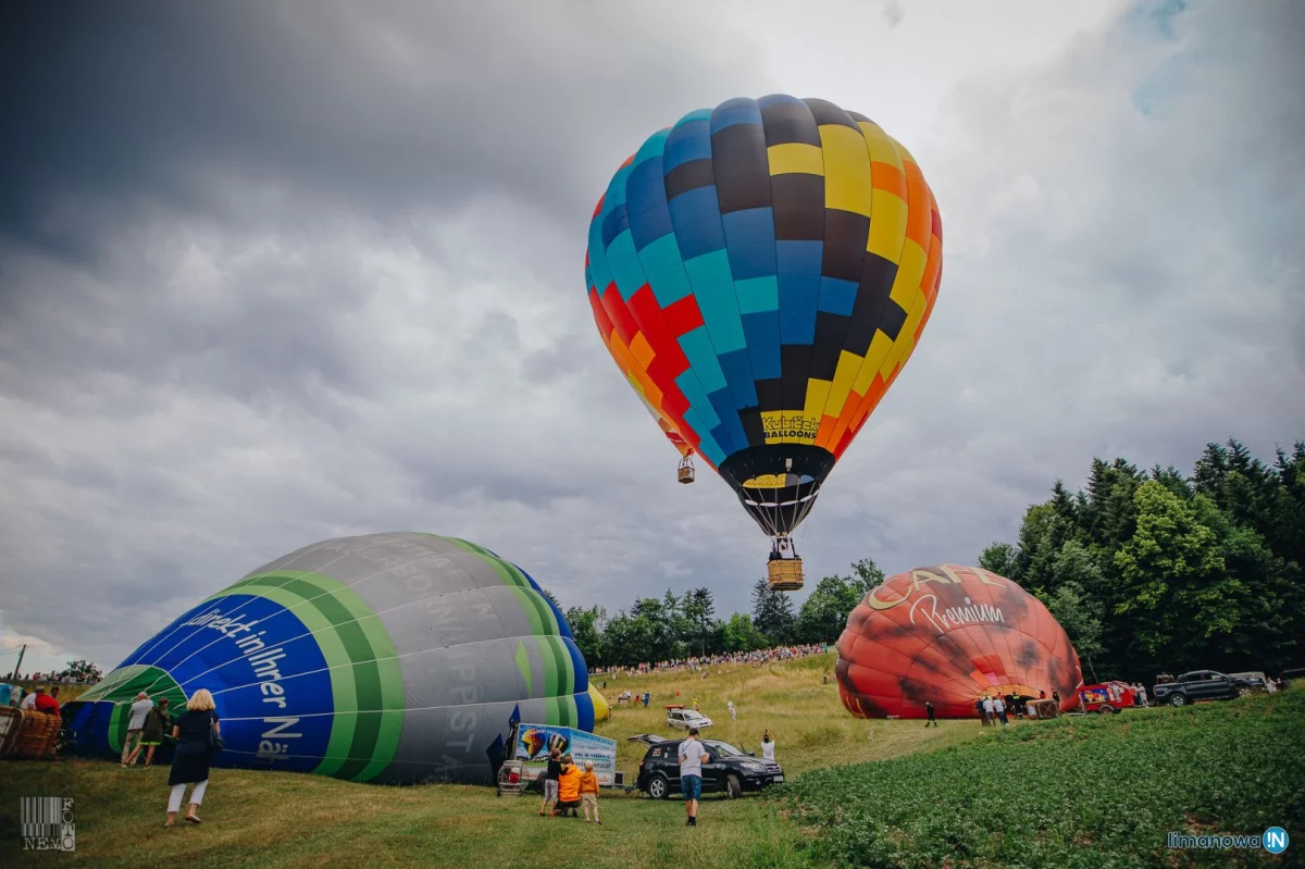 Zobacz balony nad Limanowszczyzną