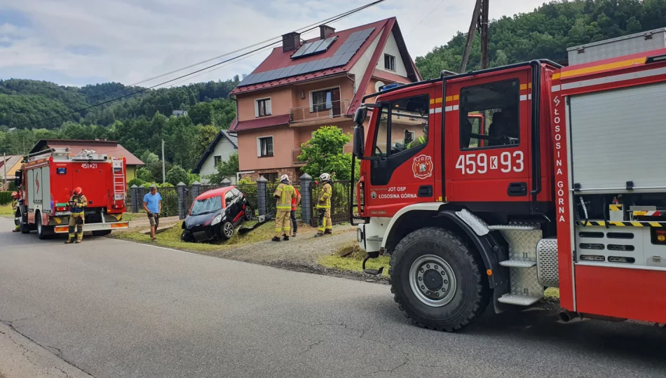 16-latek zasnął za kierownicą i dachował - zdjęcie 1