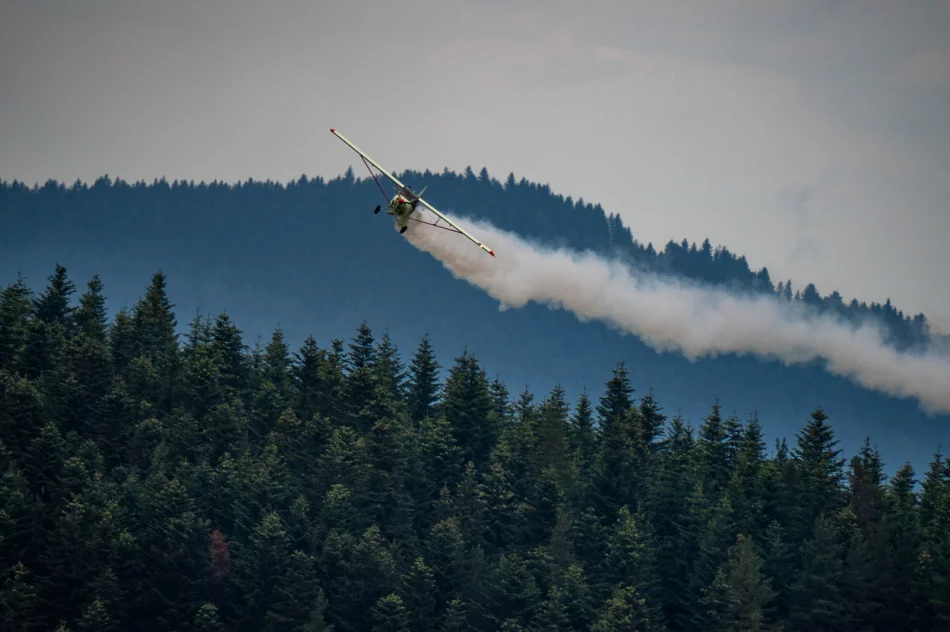 78. rocznica zrzutów alianckich na Dzielcu - przeloty samolotów - zdjęcie 18