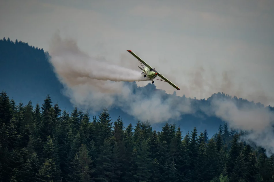 78. rocznica zrzutów alianckich na Dzielcu - przeloty samolotów - zdjęcie 19