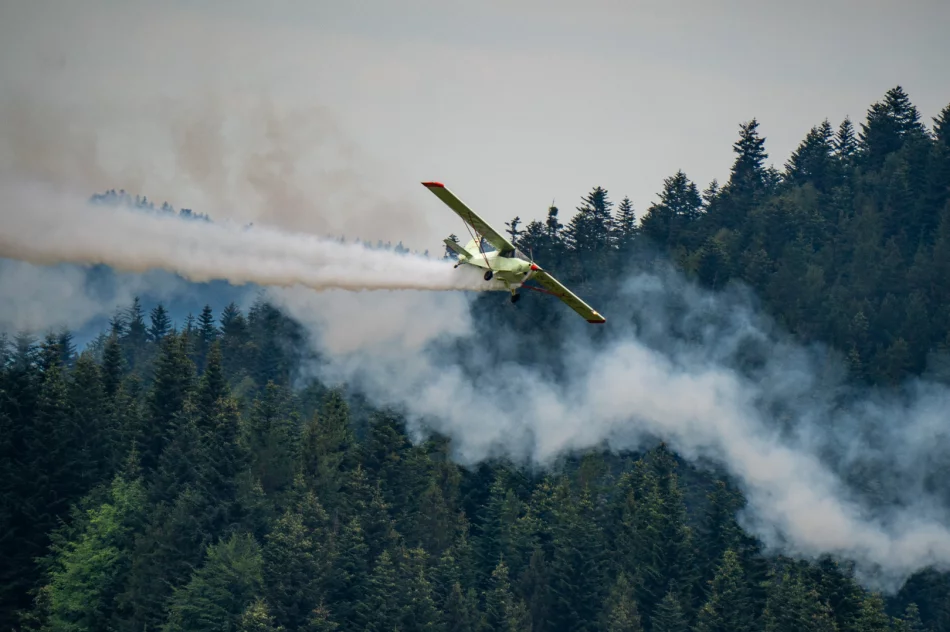 78. rocznica zrzutów alianckich na Dzielcu - przeloty samolotów - zdjęcie 20