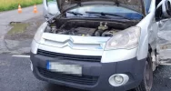 Zderzenie dwóch pojazdów. Na DK 28 lądował LPR - zdjęcie 2