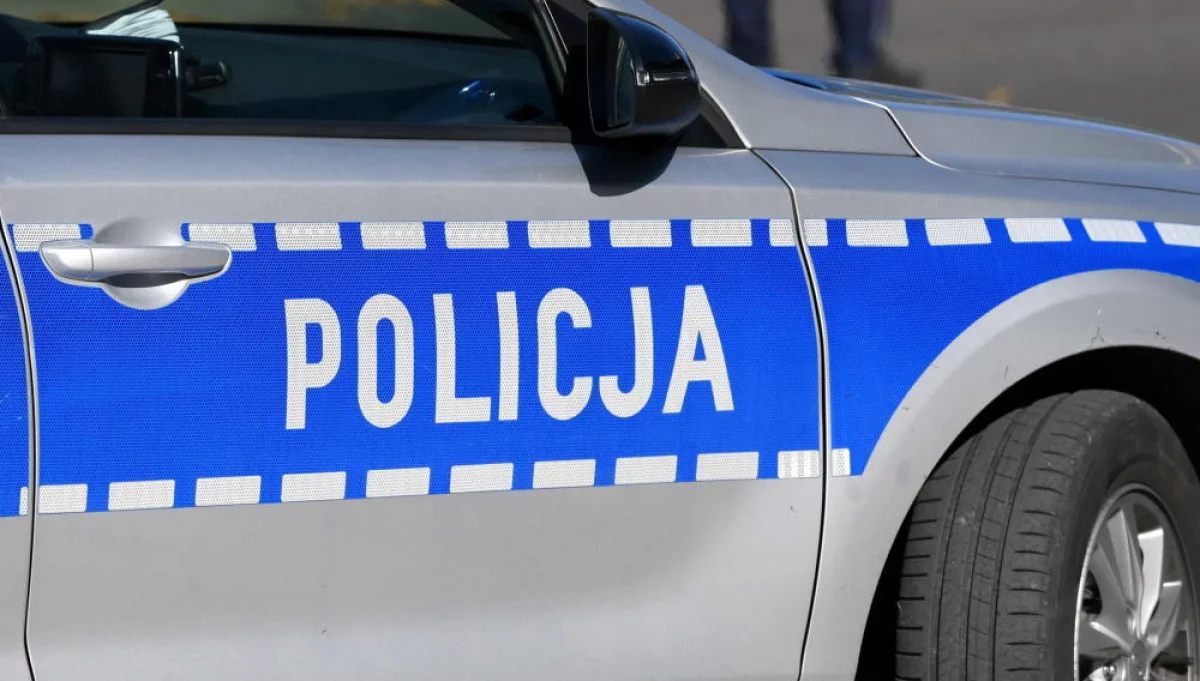 Cofał i... uderzył w radiowóz