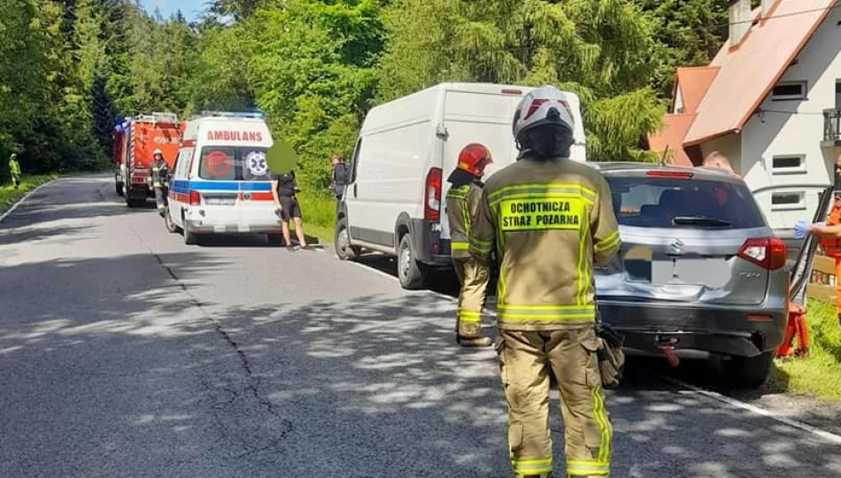 Kolizja trzech pojazdów - zdjęcie 1