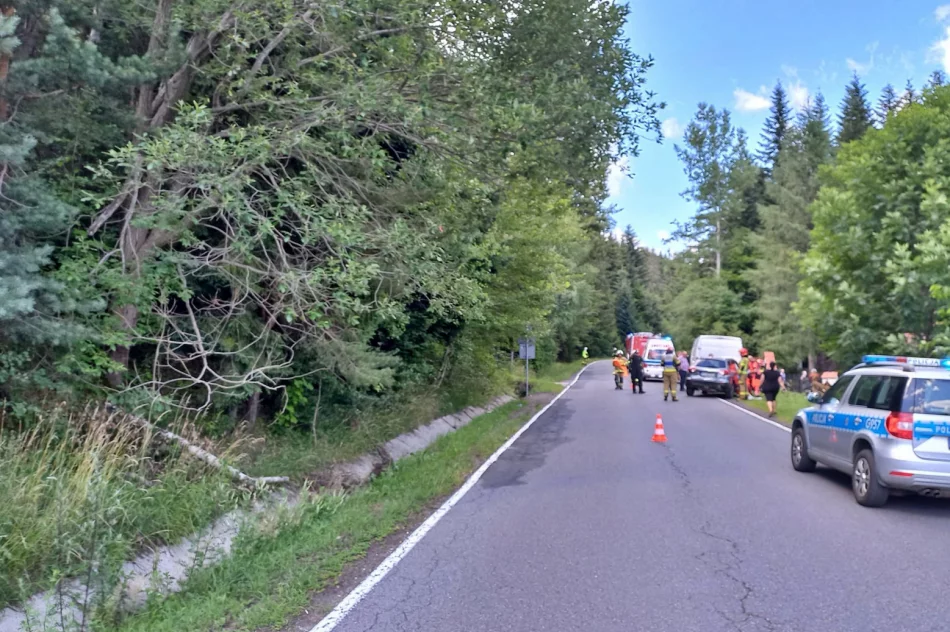 Kolizja trzech pojazdów - zdjęcie 3