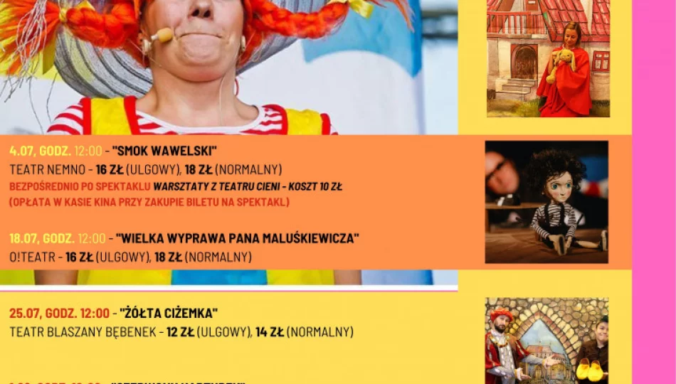 "Wielka wyprawa Pana Maluśkiewicza" - w poniedziałek kolejne wakacyjne spotkanie z teatrem - zdjęcie 1