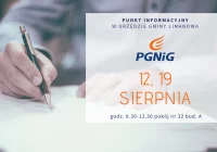 Dyżury doradcy PGNiG w sierpniu 2022 - zdjęcie główne