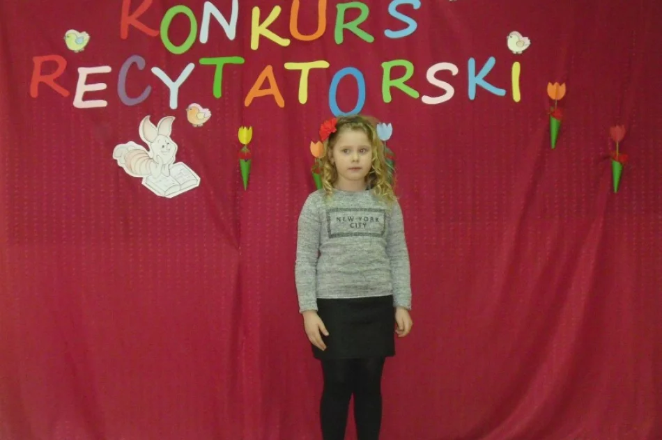 Wiosenny konkurs recytatorski w Szkole Podstawowej w Starym Rybiu - zdjęcie 3
