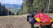 Dwa poważne wypadki na trasie rowerowej - zdjęcie 3