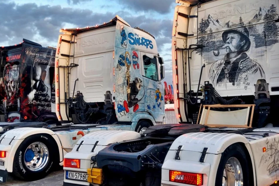 Unikatowe ciężarówki znów zachwycały na zlocie - zdjęcie 3